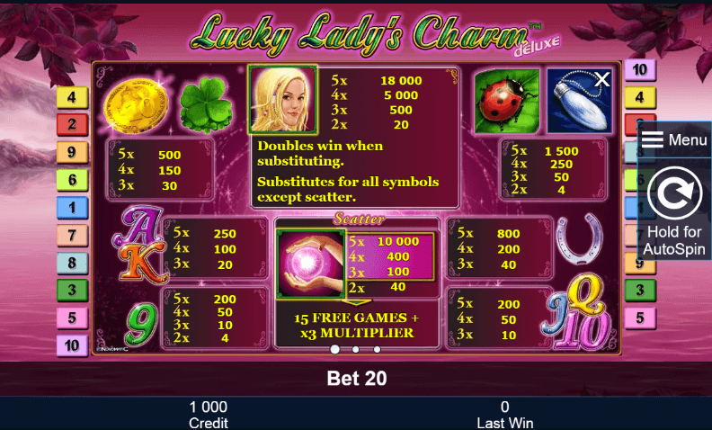 Lucky lady charm slots free online